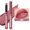 Kyannkara Matte Lipstick Velvety Mud Texture,Waterproof Long-Lasting,Non-Stick Cup,High Pigmented,Feels Comfortable On Lips 07#