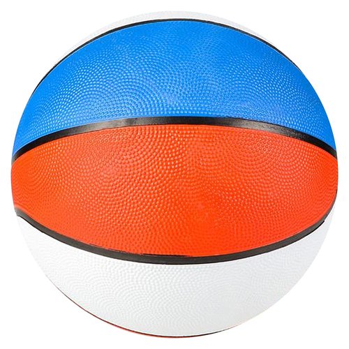 ArtCreativity Patriotic Basketball for Kids, 9.5” Ball with Red, White, & Blue Colors, 4th of July Party Favors & Decorations, Patriotic Supplies for Memorial & Independence Day- Sold Deflated