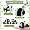 Sotiff 36 Pcs Panda Stuffed Animal Panda Plush Animal Toy 4 Inch Mini Stuffed Animals Small Soft Stuffed Panda Gifts, Jungle Safari Party Favors, Classroom Prizes, Stocking Stuffers for Boys and