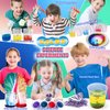 UNGLINGA 30+ Experiments Science Kits for Kids, S.T.E.M Educational Project Activities Toys Gifts for Boys Girls, Chemistry Set, Bouncy Ball, Volcano Eruption