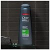 Dove Men+Care Fortifying 2 in 1 Shampoo and Conditioner, Fresh and Clean for Normal to Oily Hair with Caffeine and Menthol to Help Strengthen & Nourish Hair, 12 fl oz, Pack of 2