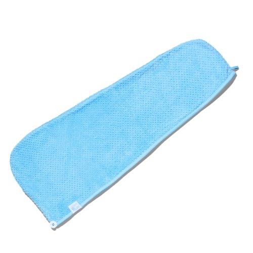 GIMME Beauty - 100% Microfiber Hair Towel - Ultra Absorbent Quick Dry Towel for Faster, Frizz-Free Drying - Adjustable Twist Hair Towel Wrap for Long Hair & All Hair Types - Blue (1 Count)
