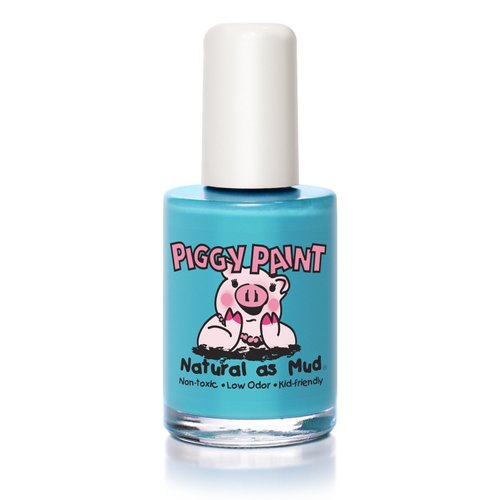 Piggy Paint | 100% Non-Toxic Girls Nail Polish | Safe, Cruelty-free, Vegan, & Low Odor for Kids | Sea-quin
