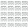 Honbay 30PCS 10 Teeth Metal Hair Combs Hair Side Combs Hair Clip Combs Twist Combs Wedding Bridal Veil Combs Wig Combs Headpieces Accessories Combs Updo Bun Chignon Hair Styling Accessories