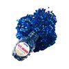 Neva Nude Face and Body Glitter Keychain - Chunky Loose Glitter for Festivals, Raves, and More | Cosmetic Grade | Super Sparkly (Poseidon Deep Blue Holographic Glitz Grenade)