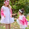 Creatoy Bird-Wings-Costume for Kids with Bird Masks, Eagle-Wings Girls Flamingo Costume Toddler Parrot Owl Raven Dress Up Bird Birthday Party Favors Toys Gifts