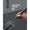 Xiaomi Electric Precision Screwdriver, All-metal Gearbox, Powerful Magnetic Motor, Rechargeable Lithium Battery, S2 Steel Screwdriving Bits, Type-C Charging, Aluminium Alloy Case, Grey