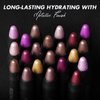 FOCALLURE Ultra Chic Metallic Lipstick,Rich Vitamin E Lip Crayon,Lightweight Shinning Color without Drying or Fading,Long Lasting Lips Makeup,#20 Lavender