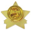PinMart Year Service Award STAR Lapel Pin – Gold- & Silver-Plated Metal Workplace Reward Pin – 1-30 Years of Service Star Pins for Long Standing Employees or Volunteers