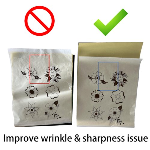 IOOIOO 35 sheets tattoo stencil transfer paper A4 size for tattoo machine