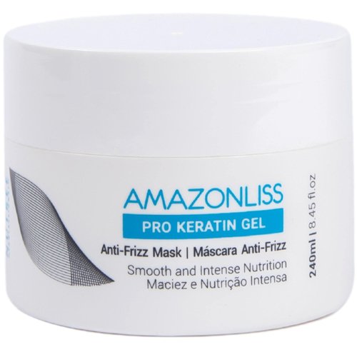 Pro Keratin Gel Mask- Anti-Frizz | compensate for the loss of the hair's own keratin | Hydration & Beauty Mask - Formaldehyde Free, Paraben Free (8.45 oz)