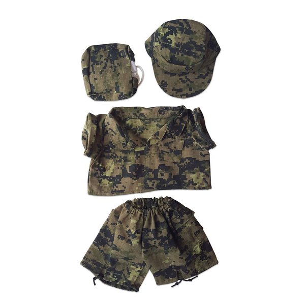 Special Forces Camos Outfit Teddy Bear Clothes Fits Most 14" - 18" Build-a-bear and Make Your Own Stuffed Animals