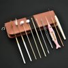 Hovico 10Pcs Ear Digging Spoon Ear Digging Goose Feather Stick Set Ear Pick,Ear Curette Earwax Remover Kit,with Small Cleaning Brush and Storage Box