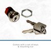 AlveyTech 3-Prong Key Switch with Pre-Cut Keys - Replacement for Amigo, Go-Go, Mega-Motion, PaceSaver, Pride, Rascal, Mobility Scooter, Power Chair, Folding Medical E-Scooter, Electric Wheel Chairs