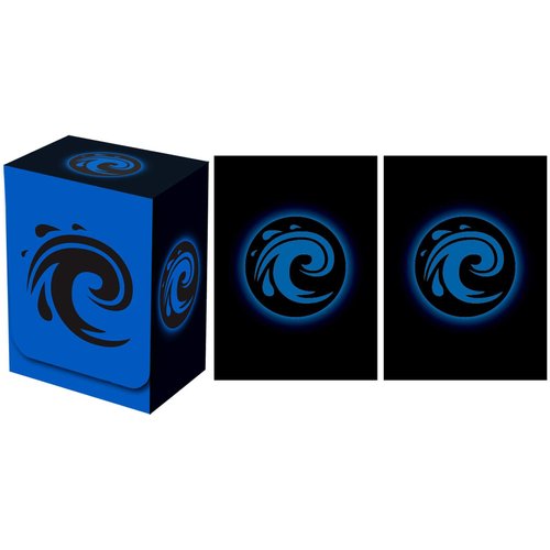 Legion Supplies Absolute Iconic Blue Water Deck Box with 100 Sleeves
