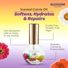 Blossom Hydrating, Moisturizing, Strengthening, Scented Cuticle Oil, Infused with Real Flowers, Made in USA, 0.42 fl. oz, Mandarin Orange