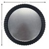 Tart and Quiche Pan，9 inch Bakeware Nonstick & Quick Release Coating Loose Bottom Quiche Tart Pan, Tart Pie Pan, Round Tart Quiche Pan with Removable Base