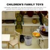 Kisangel 12pcs Doll House Bucket Miniature Buckets Toy Water Buckets Mini Plastic Barrel Small Water Pitcher Small Buckets Little Buckets Miniature Water Bucket Miniature Plastic Bucket