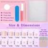 Lifextol 240pc Press on Toenails for Women Toe Press on Nails Short Fake Toe Nails Press ons with Glue&Adhesive Tabs, Acrylic Toe Nail Tips False Toenail Press ons Artificial Fake Toenails-Nude