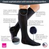 mediven for Men Classic, 20-30 mmHg – Calf High Compression Stockings, Closed Toe Leg Circulation for Men, Compression Dress Socks, Leg Support Compression Coverage, V-Extra Wide, Navy