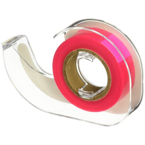 Baumgartens Fluorescent Highlighter Tape 1/2x393"-Fluorescent Pink