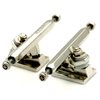 RACOFSB A2 Pro Fingerboard Trucks 36mm 34mm 32mm for Professional Finger Skateboard (34mm Chrome)