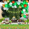 162Pcs Jungle Party Supplies- Include Animal Shape Plates, Jungle Tablecloth, Safari Flag, Napkins, Cups, Cutlery, Safari Theme Party Supplies for Kids Birthday Baby Shower Wild One, Serves 20 Guests