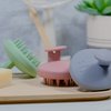 scalpluv | Scalp Massager Hair Brush, 3 in 1 Hair Massager, Exfoliator, Promotes Hair Growth, Dandruff Treatment, Waterproof Shower Scalp Scrubber with Soft Bristles, Shampoo Scrubber (Gray)