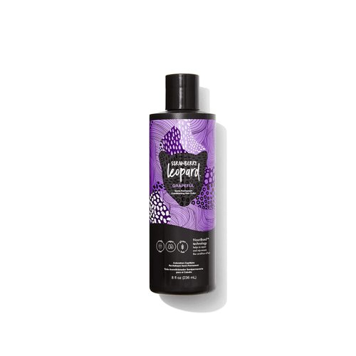 Strawberry Leopard Grapeful Semi Permanent Conditioning Hair Color, Repairs and Rejuvenates Hair, All Hair Types and Textures, Vegan, Cruelty-Free, Gluten-Free, 8 Fl. Oz.