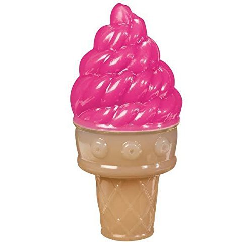 CP Mini Cooling Dog Toys Fun Summer Ice Cream Cone or Popsicle Choose Color & Shape(Pink Ice Cream Cone)