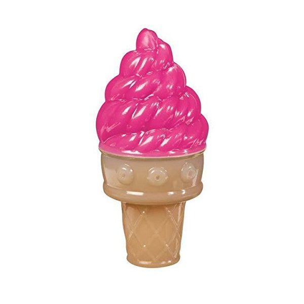 CP Mini Cooling Dog Toys Fun Summer Ice Cream Cone or Popsicle Choose Color & Shape(Pink Ice Cream Cone)