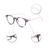 OCCI CHIARI Lightweight Designer Acetate frame Stylish Reading Glasses For Women (5006-Purple*2, 1.5)