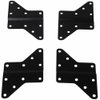 VideoSecu Mount Adapter Plate LED LCD Plasma 3D TV Wall Mount Bracket Extender VESA 200 to 300/400/400x200, Mount Accessory MLEB 1UU