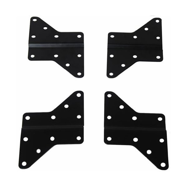 VideoSecu Mount Adapter Plate LED LCD Plasma 3D TV Wall Mount Bracket Extender VESA 200 to 300/400/400x200, Mount Accessory MLEB 1UU