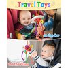 Yetonamr Baby Sensory Montessori Toys for 6-12-18 Months, Pull String Silicone Teething Toy, Stocking Stuffers Birthday Gift Travel Toy for 1 2 Year Old Boy Girl Infant Toddlers 8 9 10 Months Old