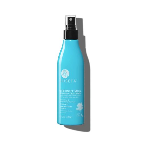 Luseta Coconut Milk Leave In Conditioner Anti-Frizz Curl-Defining Hair,Deep Moisturizing Conditioner for Normal & Dry Hair, Sulfate,Paraben Free, 8.5Fl Oz