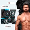 Bossman Complete Beard Kit - Men's Beard Oil Jelly, Fortify Shower Conditioner, Balm, Mustache Wax and Comb - Beard Softener, Growth, Care and Grooming Products Kit (Magic)