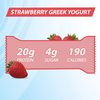 Pure Protein Bars, High Protein, Nutritious Snacks to Support Energy, Low Sugar, Gluten Free, Strawberry Greek Yogurt, 6 Bars Each 1.76 Oz, Pack of 2