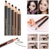 5pcs 5 Colors Peel-Off Eye Brow Pencil Set For Drawing Marking Eye Brow Pencil Pen Eyebrow Makeup Cosmetics Tool