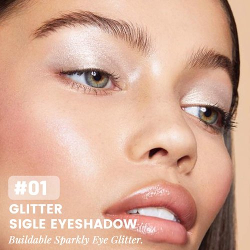 CAKAILA Single Nude Green Matte Eyeshadow,Bright High Pigment Intense Monochrome Eye Shadow,Apply Makeup Easily,Matte Pressed Powder Single Eyeshadow,24 Hour Eye Makeup Longwear Waterproof,Blendable