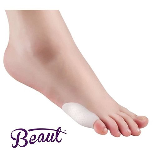 Tailor's Bunion Corrector and Tailors Bunion Relief - Pinky Toe Bunionette Shield Inflammation and Pain, Gel Silicone Toe Guard Support - Bunion Splint Brace - Unisex Toe Cushion and Toe Care (1 Pair)