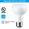 TORCHSTAR 8-Pack BR20 LED Bulbs, Indoor Flood Light R20, Dimmable, 7.5W (50W Eqv), UL & Energy Star, 5000K Daylight, E26 Medium Base, Recessed Can Lights, Home Ceiling