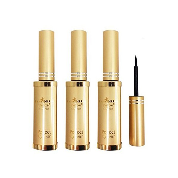 Italia Deluxe Perfect Liquid Eyeliner Waterproof 3pc Set