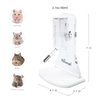 Niteangel 80ml Hamster Water Bottle with Stand No Drip Gerbil Water Feeder Dispenser for Hamster Gerbils Mice Degus Lemming Hedgehog Small-Sized Pet