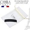 Camila Paris AD820 French Hair Barrette Clip for Girls, Black, Rubberized Metal Clasp, Strong Hold Grip Hair Clips for Women, No Slip and Durable Styling Girls Hair Accessories, Made in France