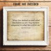 Ralph Waldo Emerson Quotes - "What Lies Behind-Before-Within Us" Wall Art Print Living Room Wall Decorations for Home, Wall Art for a Living Room, Wall Hanging Decor, Great Gift, Unframed - 10x8