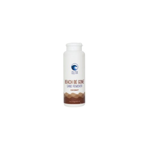 Olita Beach Be Gone Sand Remover - All-Natural & Reef-Safe Body Powder - Removes Sand - 6 Fl Oz, Coconut