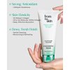 FROM THE SKIN Glutathione Collagen Cleansing Foam - Korean Face Wash, Gentle Facial Cleanser Pore-Clarifying Detox, Hydrates and Revitalizes, For Oily & Dry Skin, Skin-Irritation Formula, 5.3oz.