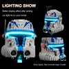 DALDED LED Lighting Kit for Lego Captain Rex Helmet 75349, LED Light Compatible with Lego 75349 Building Block Models (Not Include Lego Set)