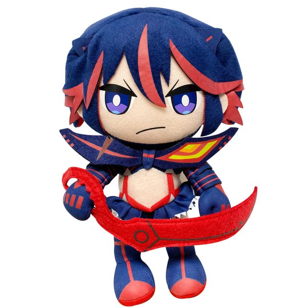 GE Animation Great Eastern Kill La Kill Ryuko Senketsu Stuffed Plush, 8", Multi-Colored, GE-52708